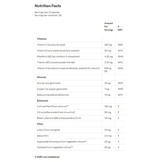 Biotics Research Optic-Plus Capsules 60 Capsules