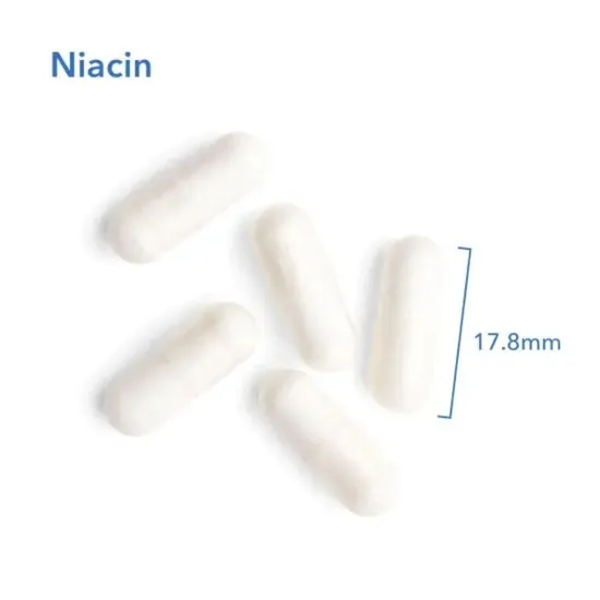 Allergy Research Group Niacin Capsules 250mg 90 Capsules