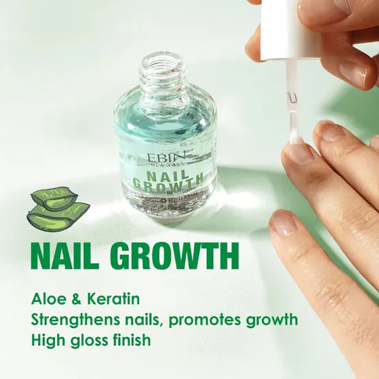 Ebin New York Nail Growth Aloe & Keratin