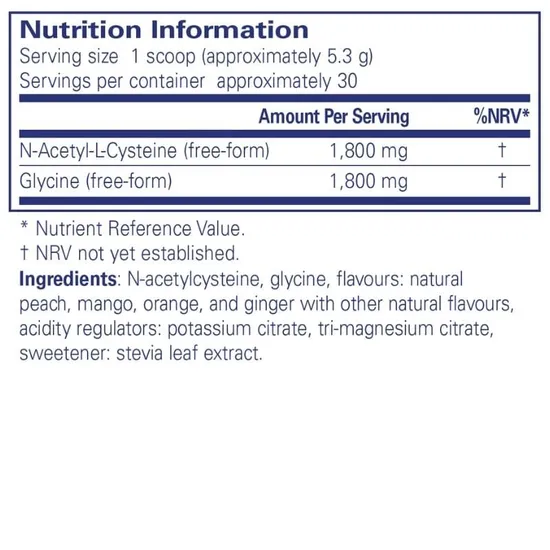 Pure Encapsulations NAC + Glycine Powder 159g