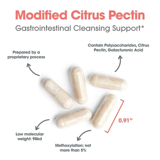 Allergy Research Group Modified Citrus Pectin Capsules 120 Capsules