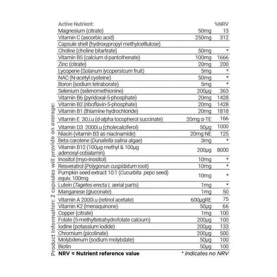 Cytoplan Men's Multi Capsules 60 Capsules