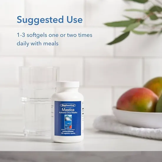 Allergy Research Group Mastica Chios Gum Mastic 500mg Capsules 120 Capsules