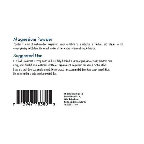 Allergy Research Group Magnesium Powder 270g