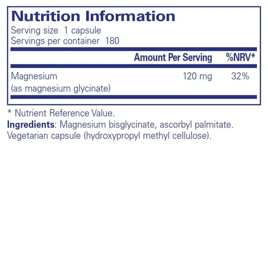 Pure Encapsulations Magnesium Glycinate Capsules 90 Capsules