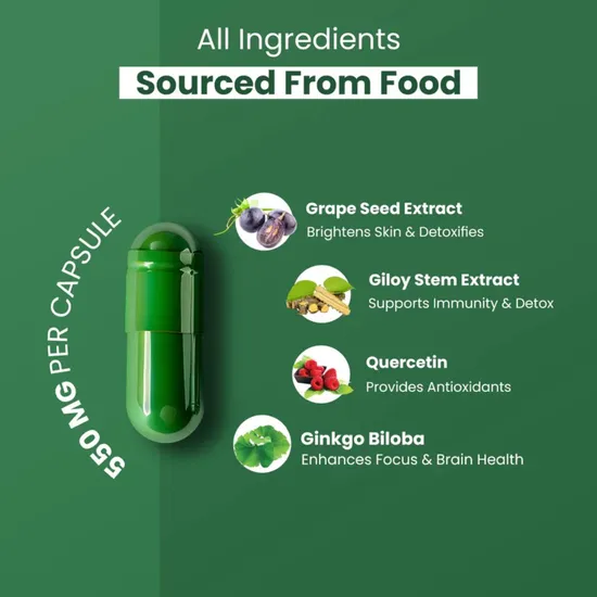 ZeroHarm Liposomal Multivitamin For Him 120 Capsules