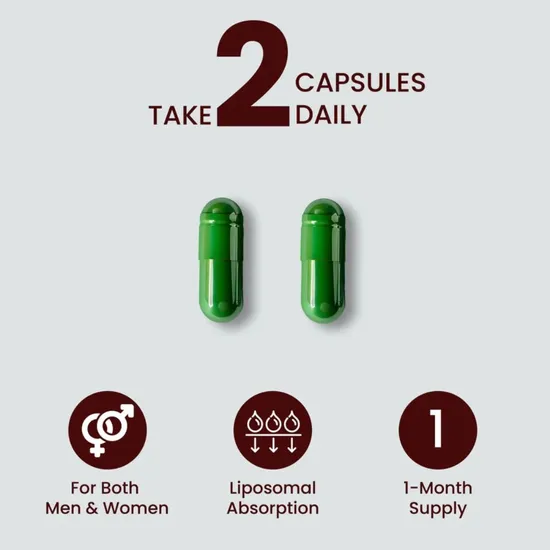 ZeroHarm Liposomal Live Bacteria Prebiotic Complex Capsules 60 Capsules