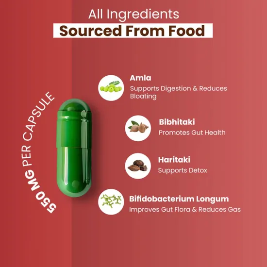 ZeroHarm Liposomal Digestion Comfort Capsules 60 Capsules