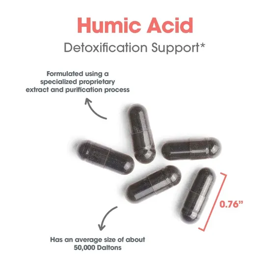 Allergy Research Group Humic Acid Capsules 60 Capsules