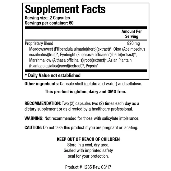 Biotics Research HCL-Ease Capsules 120 Capsules