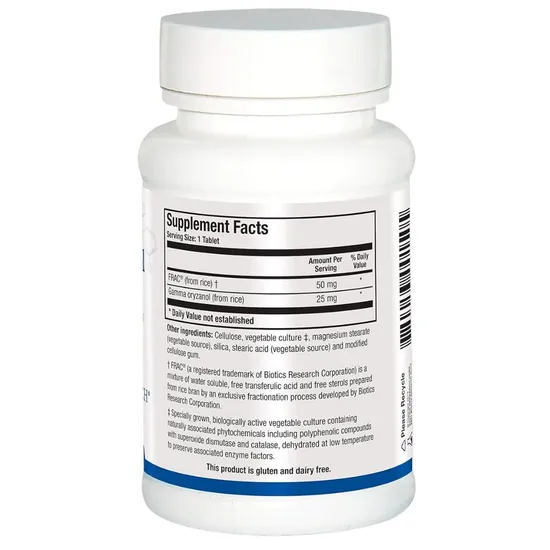 Biotics Research Gammanol Forte With FRAC Tablets 90 Tablets