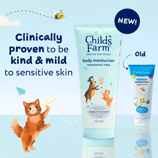 Childs Farm Fragrance Free Body Moisturiser 200ml