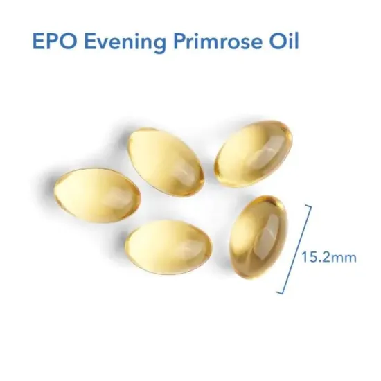 Allergy Research Group EPO Evening Primrose Oil 500mg 120 Softgels