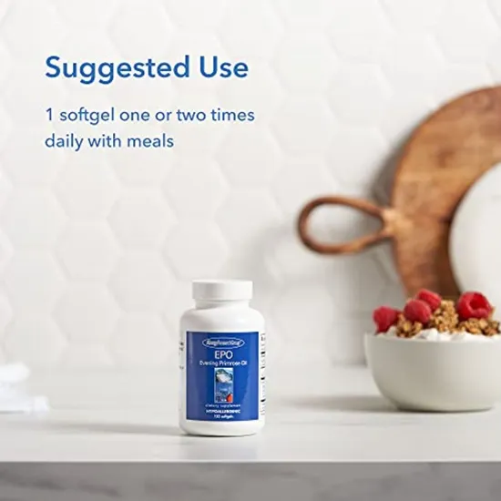 Allergy Research Group EPO Evening Primrose Oil 500mg 120 Softgels