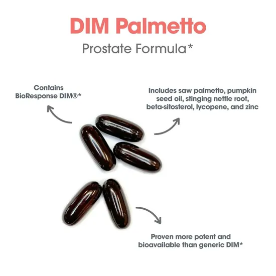 Allergy Research Group DIM Palmetto Prostate Formula 60 Softgels