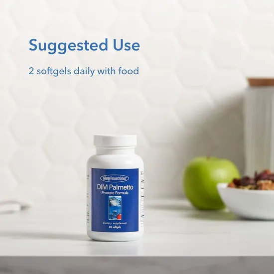 Allergy Research Group DIM Palmetto Prostate Formula 60 Softgels