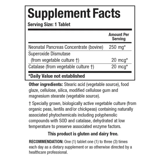 Biotics Research Cytozyme-PAN Tablets 90 Tablets