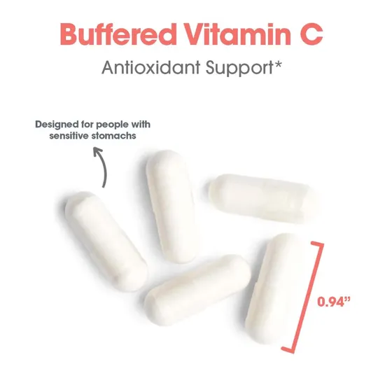 Allergy Research Group Buffered Vitamin C Capsules 120 Capsules