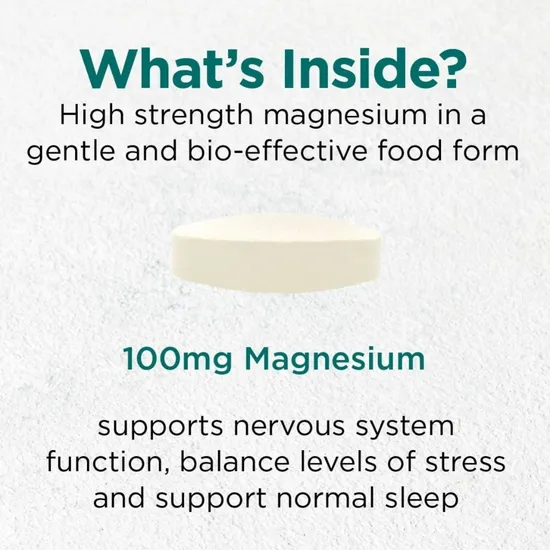 Cytoplan Biofood Magnesium 100mg Tablets 120 Tablets