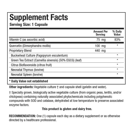 Biotics Research Bio-FCTS Capsules 90 Capsules