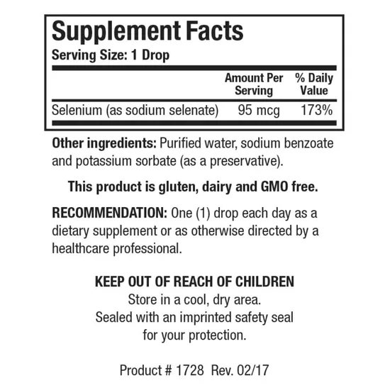 Biotics Research Aqueous Selenium Liquid 15ml