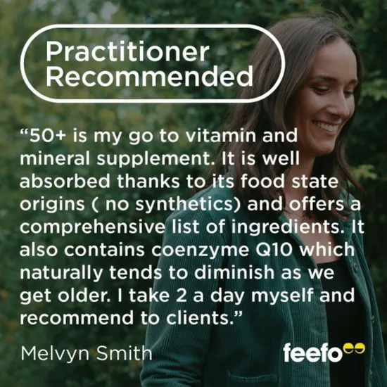 Cytoplan 50+ Multivitamin, CoQ10 & Immune Support 60 Capsules