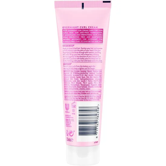 VO5 Overnight Curl Cream