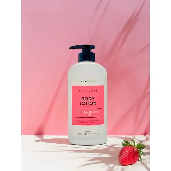Face Facts Vitalise Strawberry Fizz Body Lotion 400ml