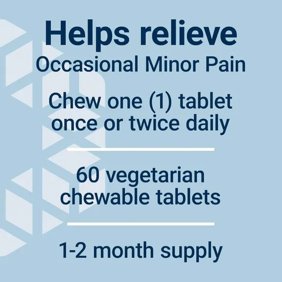 Life Extension PEA Discomfort Relief Chew Tablets 60 Tablets