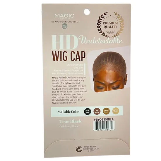 Magic Collection HD Wig Cap True Black