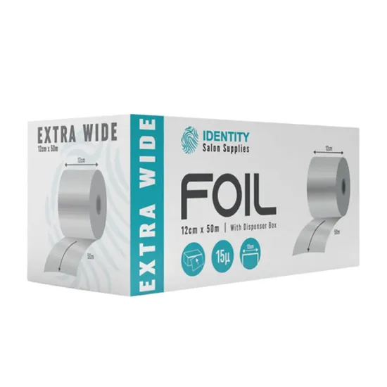 Identity Salon Supplies Extra Wide Foil With Dispenser Box
