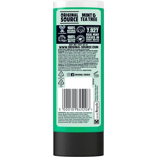 Original Source Tingly Mint & Tea Tree Shower Gel 250ml