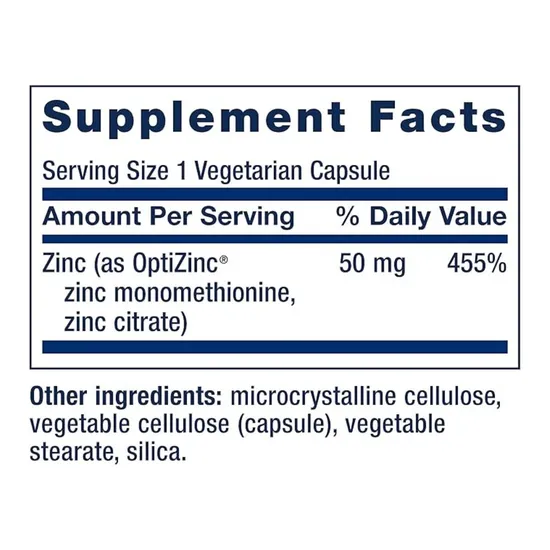 Life Extension Zinc 50 mg | 90 Veg Caps