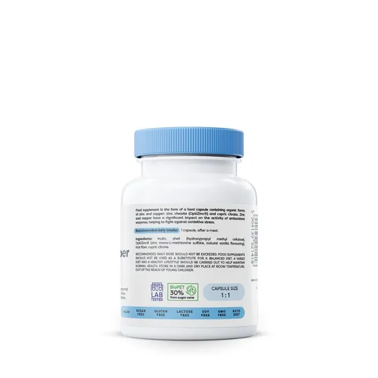 Osavi Zinc + Copper 15mg + 1mg Capsules 120 Capsules