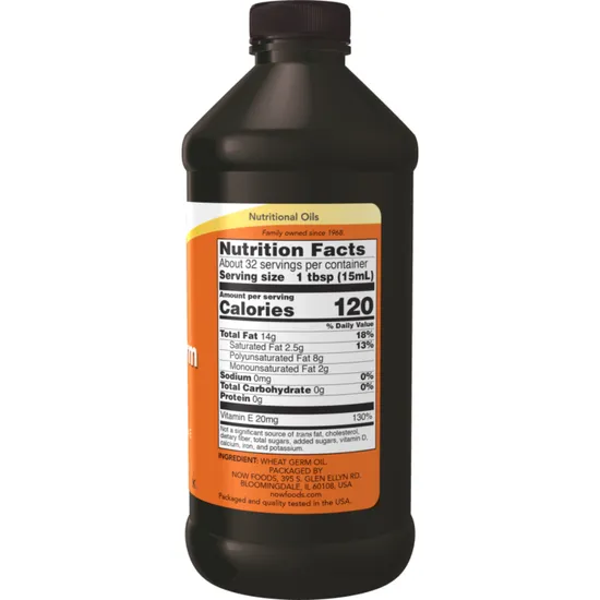 NOW Foods Wheat Germ Oil Liquid 473ml