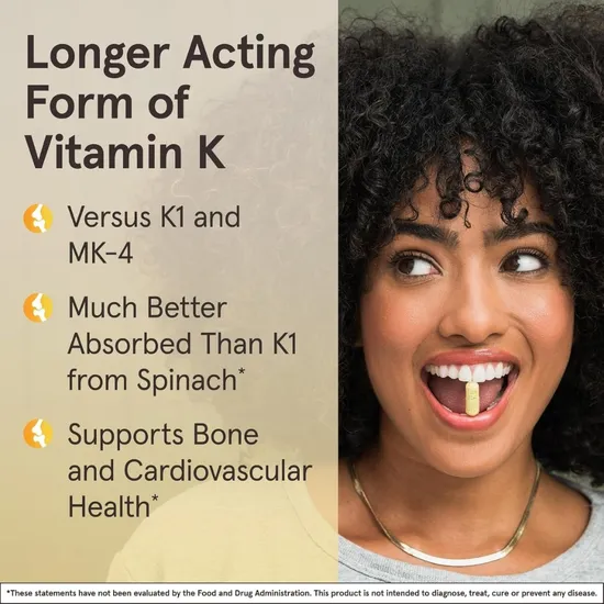 Jarrow Formulas Vitamin K2 MK7 90mcg - 90 Softgels