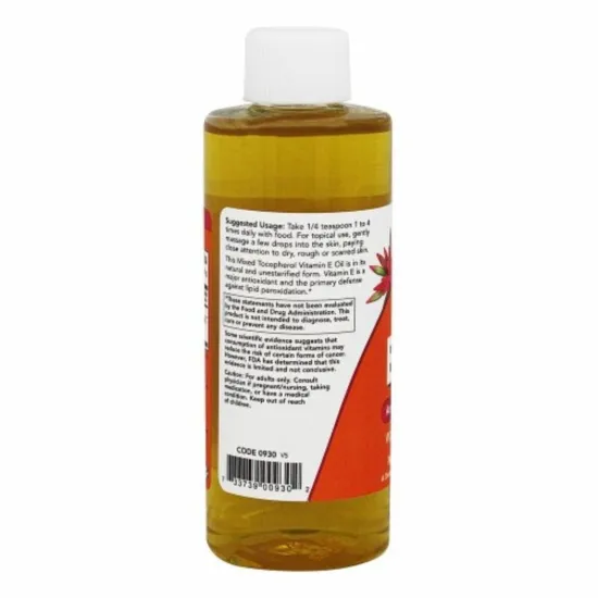 NOW Foods Vitamin E Natural Liquid 118ml