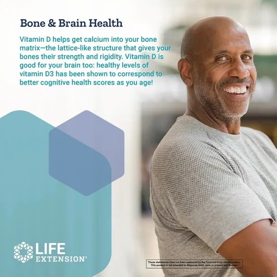 Life Extension Vitamin D3 5000iu 60 Softgels