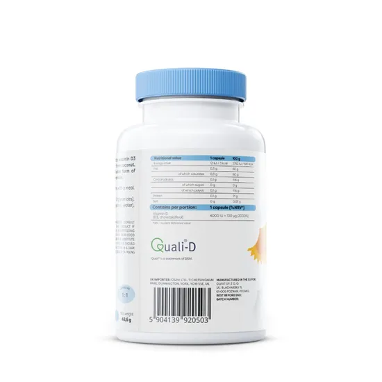 Osavi Vitamin D3 4000iu Softgels 120