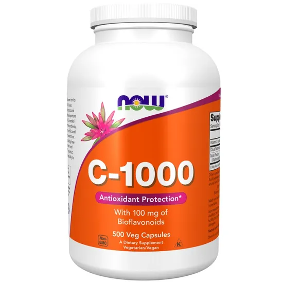 NOW Foods Vitamin C-1000 With 100mg Bioflavonids 250 Capsules