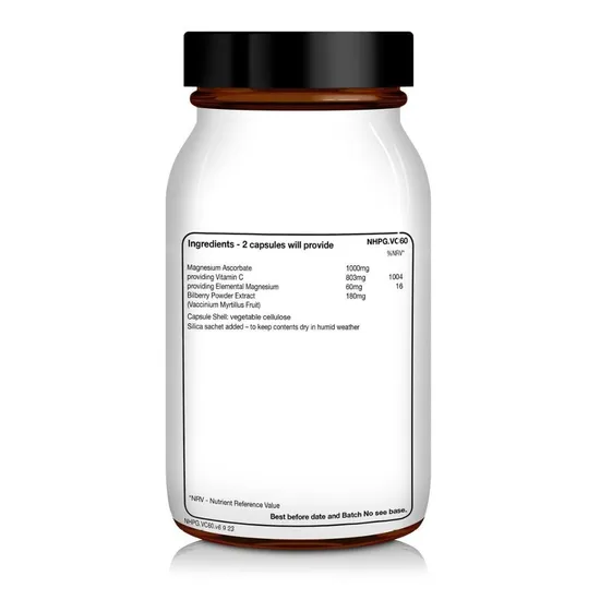 Natural Health Practice Vitamin C Capsules 60 Capsules