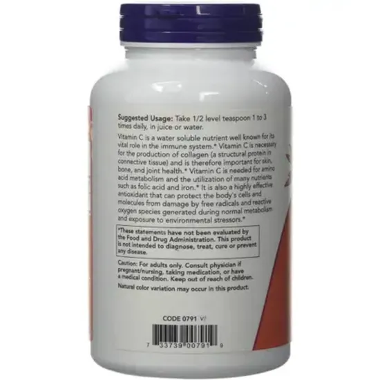 NOW Foods Vitamin C Crystals 227g