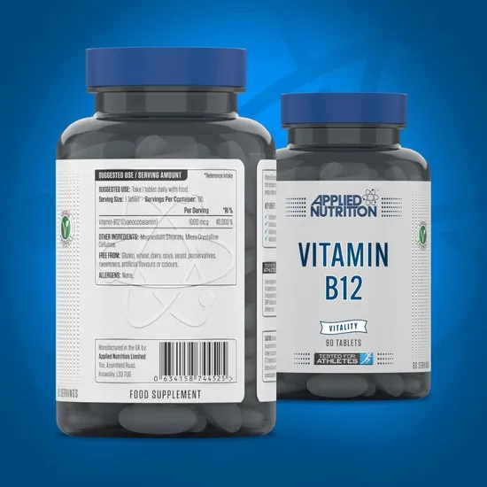 Applied Nutrition Vitamin B12 Capsules 90 Capsules