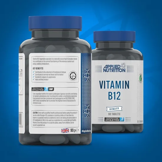 Applied Nutrition Vitamin B12 Capsules 90 Capsules