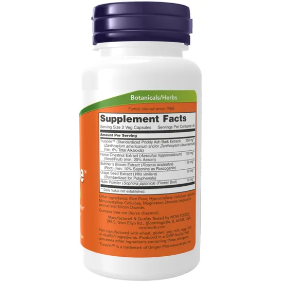 NOW Foods Vein Supreme Capsules 90 Capsules
