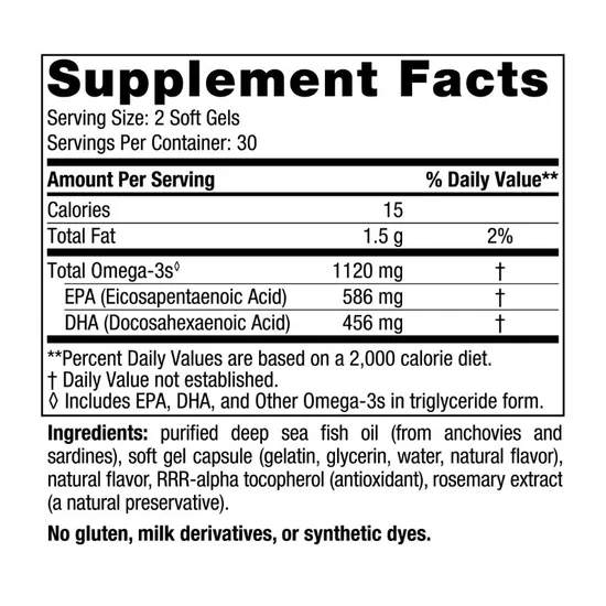 Nordic Naturals Ultimate Omega 2x Teen Mini Softgels 60