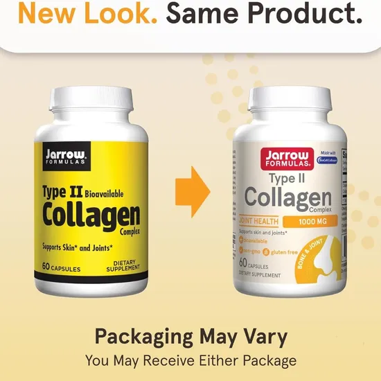 Jarrow Formulas Type II Collagen Complex 60 Capsules
