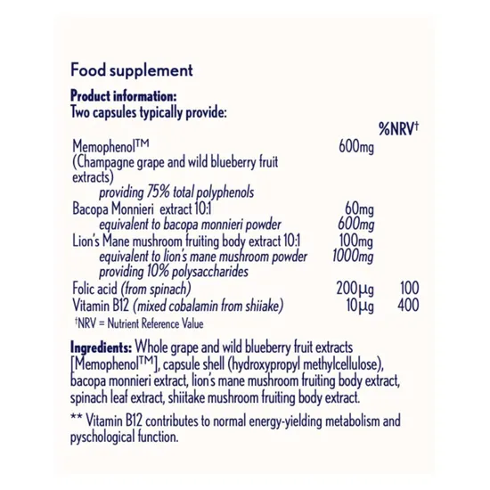 Higher Nature True Food Clarity For Women Capsules 60 Capsules