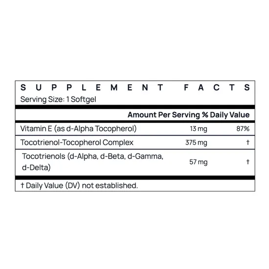 Jarrow Formulas TocoSorb Softgels 60 Softgels