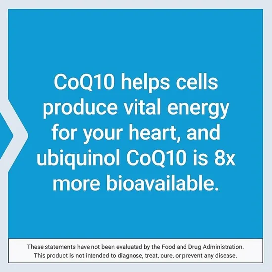 Life Extension Super Ubiquinol CoQ10 100mg 60 Softgels